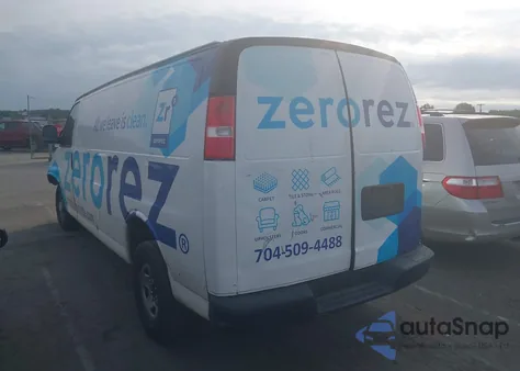 2018 Chevrolet Express 3500 Work Van from USA, damaged, VIN 1GCZGHFG3J1343855